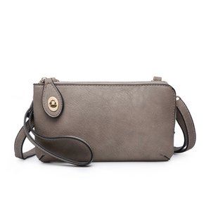 Vegan Twist Lock Crossbody